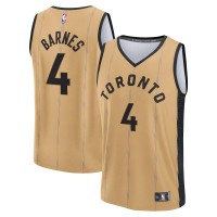 Игровая форма  Scottie Barnes Toronto Raptors Unisex 2023/24 Fast Break - Gold - City Edition