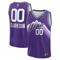 Игровая форма  Jordan Clarkson Utah Jazz Unisex 2023/24 Fast Break - Purple - City Edition