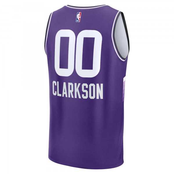 Игровая форма  Jordan Clarkson Utah Jazz Unisex 2023/24 Fast Break - Purple - City Edition