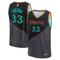 Игровая форма  Kyle Kuzma Washington Wizards Unisex 2023/24 Fast Break - Black - City Edition