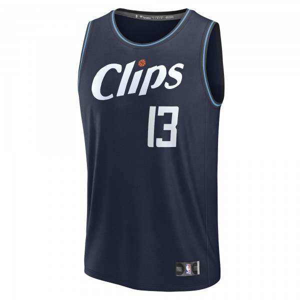 Игровая форма  Paul George LA Clippers Youth 2023/24 Fast Break - Navy - City Edition