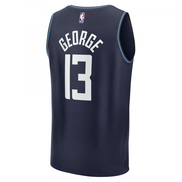 Игровая форма  Paul George LA Clippers Youth 2023/24 Fast Break - Navy - City Edition