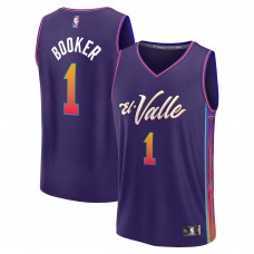 Игровая форма  Devin Booker Phoenix Suns Youth 2023/24 Fast Break - Purple - City Edition