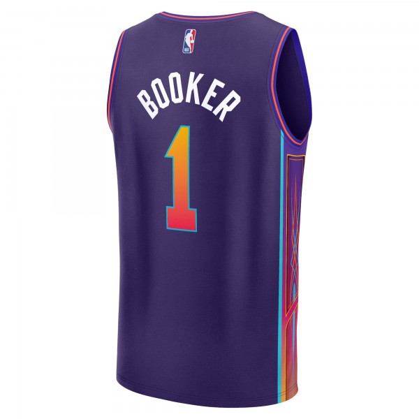 Игровая форма  Devin Booker Phoenix Suns Youth 2023/24 Fast Break - Purple - City Edition