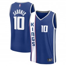 Игровая форма  Domantas Sabonis Sacramento Kings Youth 2023/24 Fast Break - Blue - City Edition