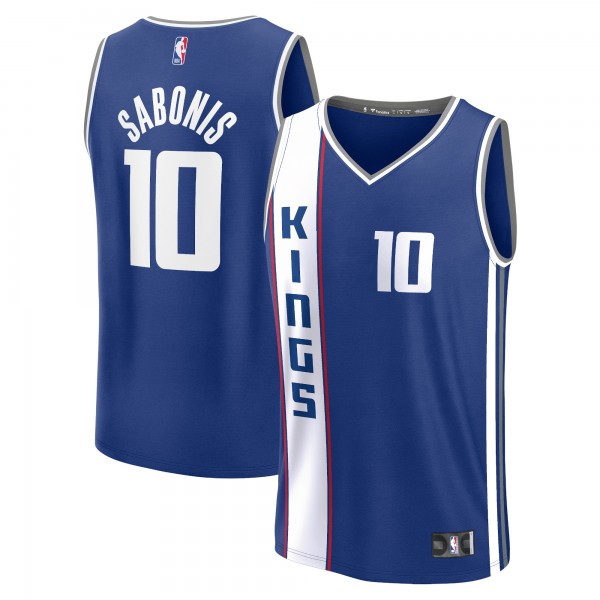 Игровая форма  Domantas Sabonis Sacramento Kings Youth 2023/24 Fast Break - Blue - City Edition