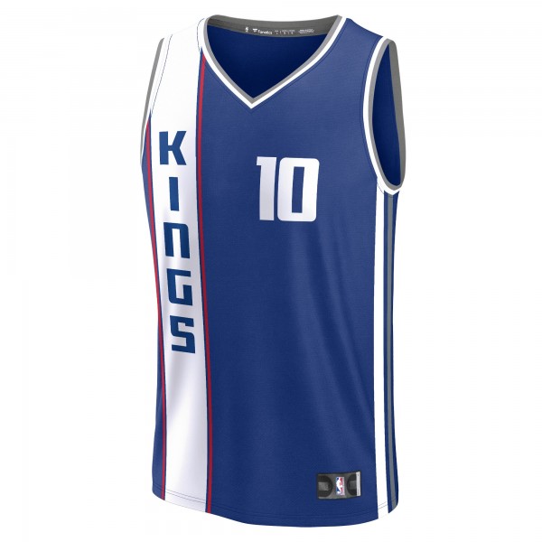 Игровая форма  Domantas Sabonis Sacramento Kings Youth 2023/24 Fast Break - Blue - City Edition