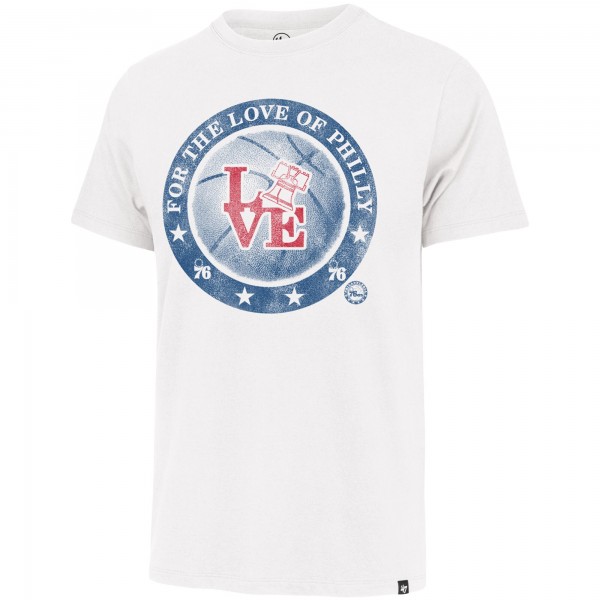 Футболка Philadelphia 76ers 47 Hometown Regional Franklin - White