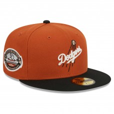 Бейсболка Los Angeles Dodgers New Era 59FIFTY - Orange/Black