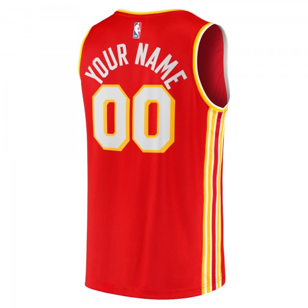 Игровая форма  Atlanta Hawks Youth Fast Break Custom - Red - Icon Edition