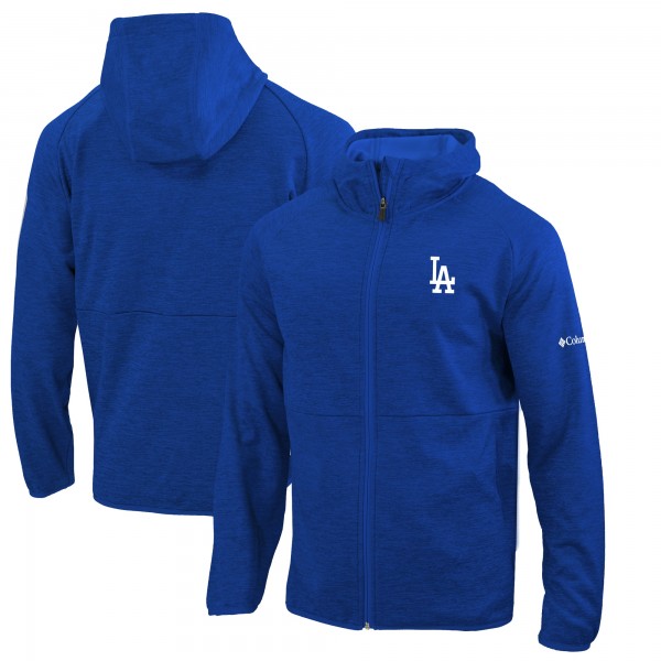 Кофта на молнии Los Angeles Dodgers Columbia Omni-Wick Its Time - Royal