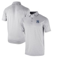 New York Yankees Columbia Gray Omni-Wick Post Round Polo
