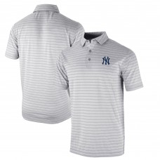 New York Yankees Columbia Gray Omni-Wick Post Round Polo