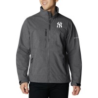 Кофта на молнии New York Yankees Columbia Ascender II - Charcoal
