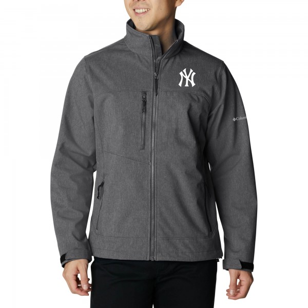Кофта на молнии New York Yankees Columbia Ascender II - Charcoal