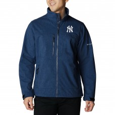 Кофта на молнии New York Yankees Columbia Ascender II - Navy