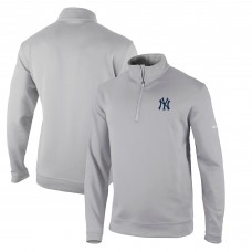 Кофта на короткой молнии New York Yankees Columbia Omni-Wick Wickhams Hills - Gray
