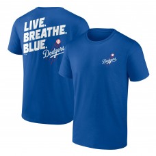 Los Angeles Dodgers Royal Hometown Collection Live Breathe T-Shirt