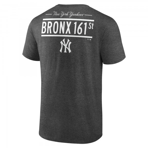 New York Yankees Charcoal Hometown Collection Bronx Sign T-Shirt