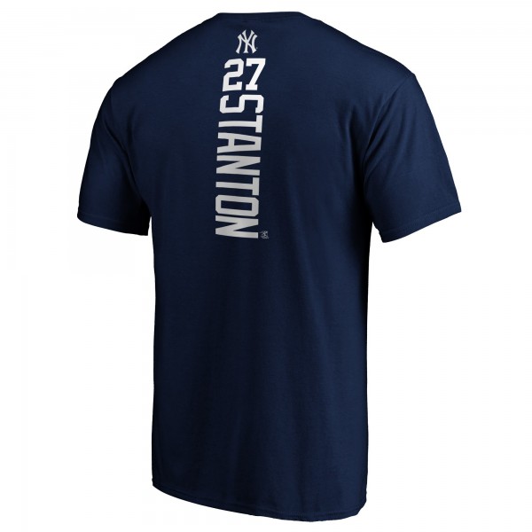 New York Yankees Giancarlo Stanton Navy Playmaker Name & Number T-Shirt