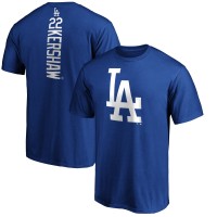 Футболка Los Angeles Dodgers Clayton Kershaw Royal Playmaker Name & Number