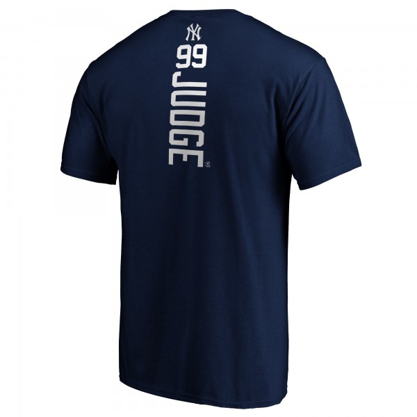 New York Yankees Aaron Judge Navy Playmaker Name & Number T-Shirt