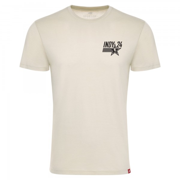 Футболка Sportiqe Unisex 2024 NBA All-Star Game Comfy Tri-Blend - Cream