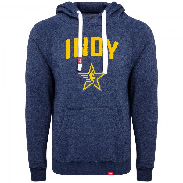 Толстовка Sportiqe Unisex 2024 NBA All-Star Game Chenille Olsen Tri-Blend - Heather Navy