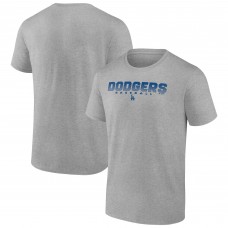 Los Angeles Dodgers Heather Gray Utility Player T-Shirt