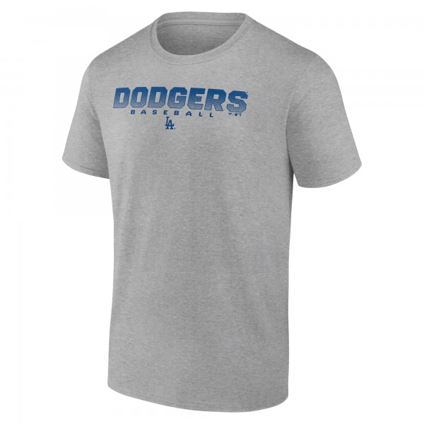 Los Angeles Dodgers Heather Gray Utility Player T-Shirt