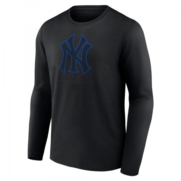 New York Yankees Aaron Judge Black Double Play Name & Number Long Sleeve T-Shirt