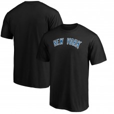 New York Yankees Black Official Wordmark T-Shirt