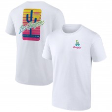 Los Angeles Dodgers White Spring Break T-Shirt
