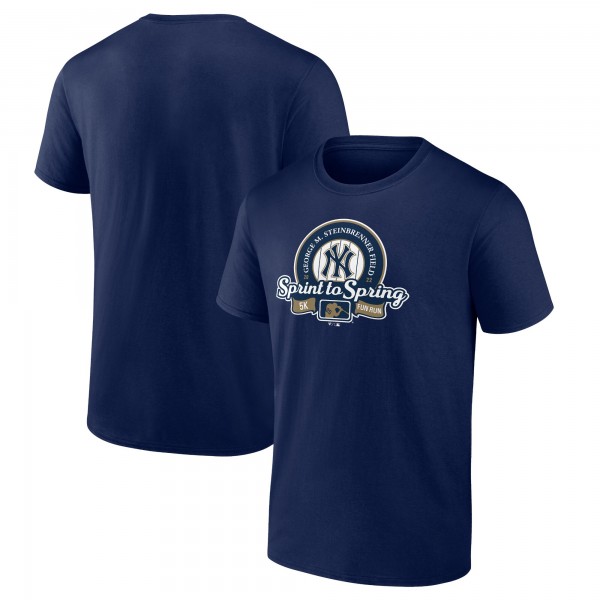 New York Yankees Navy Sprint To Spring T-Shirt
