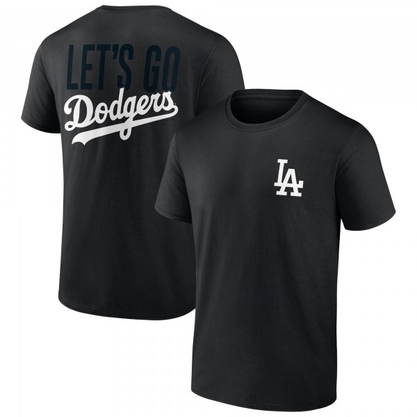 Los Angeles Dodgers Black In It To Win It T-Shirt