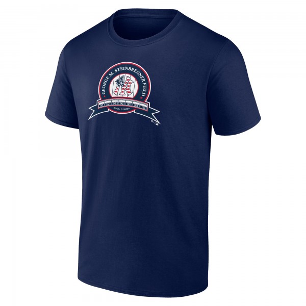 New York Yankees Navy Steinbrenner Field Logo T-Shirt