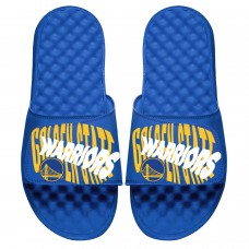 Шлепки Golden State Warriors ISlide Youth Warped - Royal