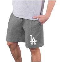 Los Angeles Dodgers Concepts Sport Charcoal Quest Knit Jam Shorts