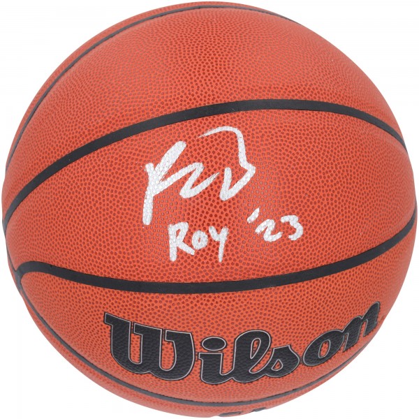 Paolo Banchero Orlando Magic Autographed Fanatics Authentic Wilson Replica Basketball with ROY 23 Inscription