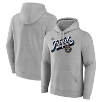 Толстовка Denver Nuggets 2023 Western Conference Champions Locker Room Authentic - Heather Gray