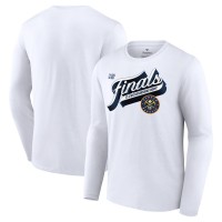 Футболка с длинным рукавом Denver Nuggets 2023 Western Conference Champions Locker Room Authentic - White