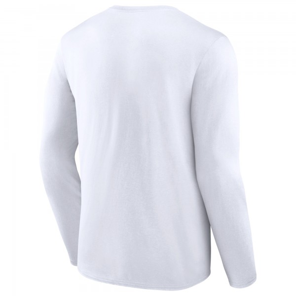 Футболка с длинным рукавом Denver Nuggets 2023 Western Conference Champions Locker Room Authentic - White