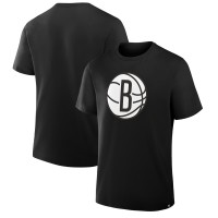 Brooklyn Nets Fanatics Black Essential Legacy T-Shirt