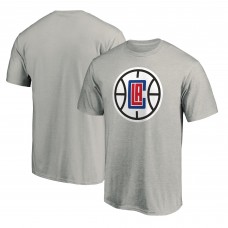 Футболка LA Clippers Primary Logo - Heather Gray
