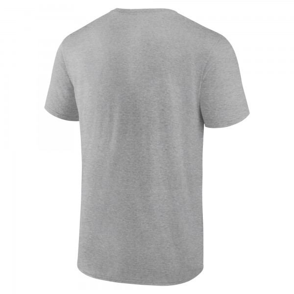 Футболка LA Clippers Primary Logo - Heather Gray