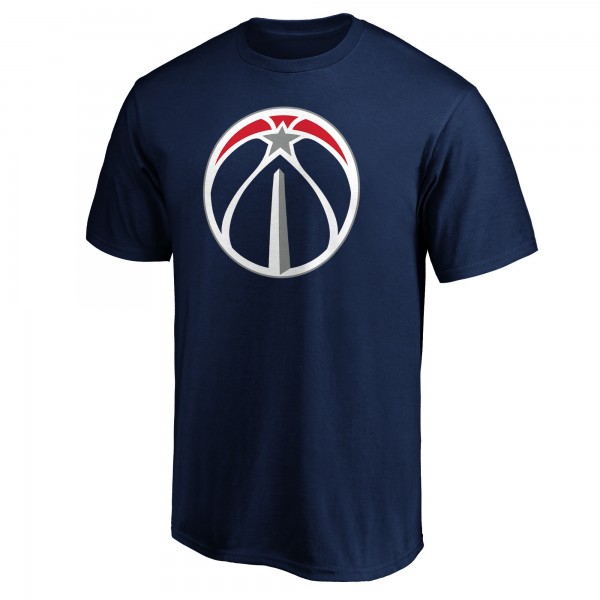 Washington Wizards Navy Primary Logo T-Shirt