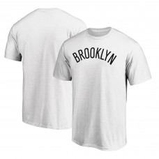 Футболка Brooklyn Nets Wordmark Alt - White