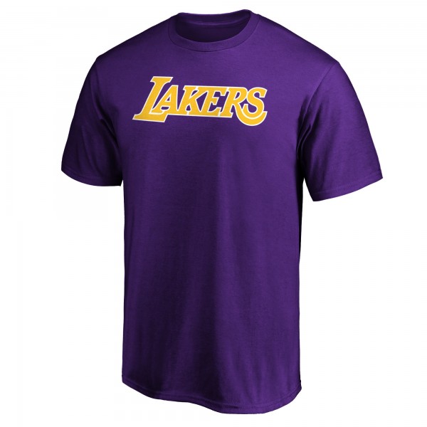 Футболка Los Angeles Lakers Wordmark Alt - Purple