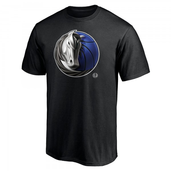 Футболка Dallas Mavericks Fanatics Midnight Mascot - Black