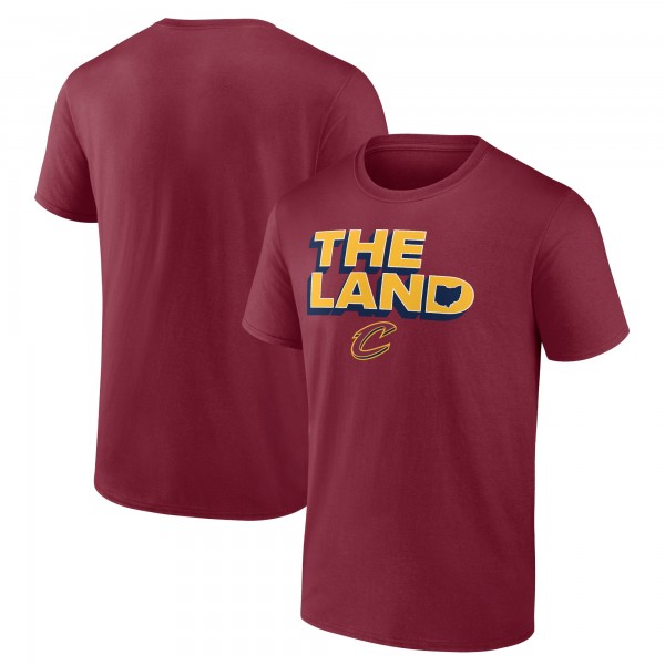 Cleveland Cavaliers Wine Hometown Collection The Land T-Shirt